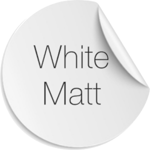 White Matt Paper Labels