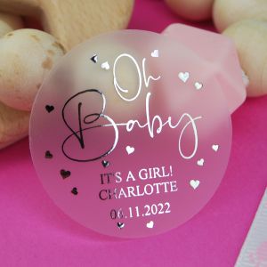 Oh Baby - Personalised Baby Shower Party Bag Labels