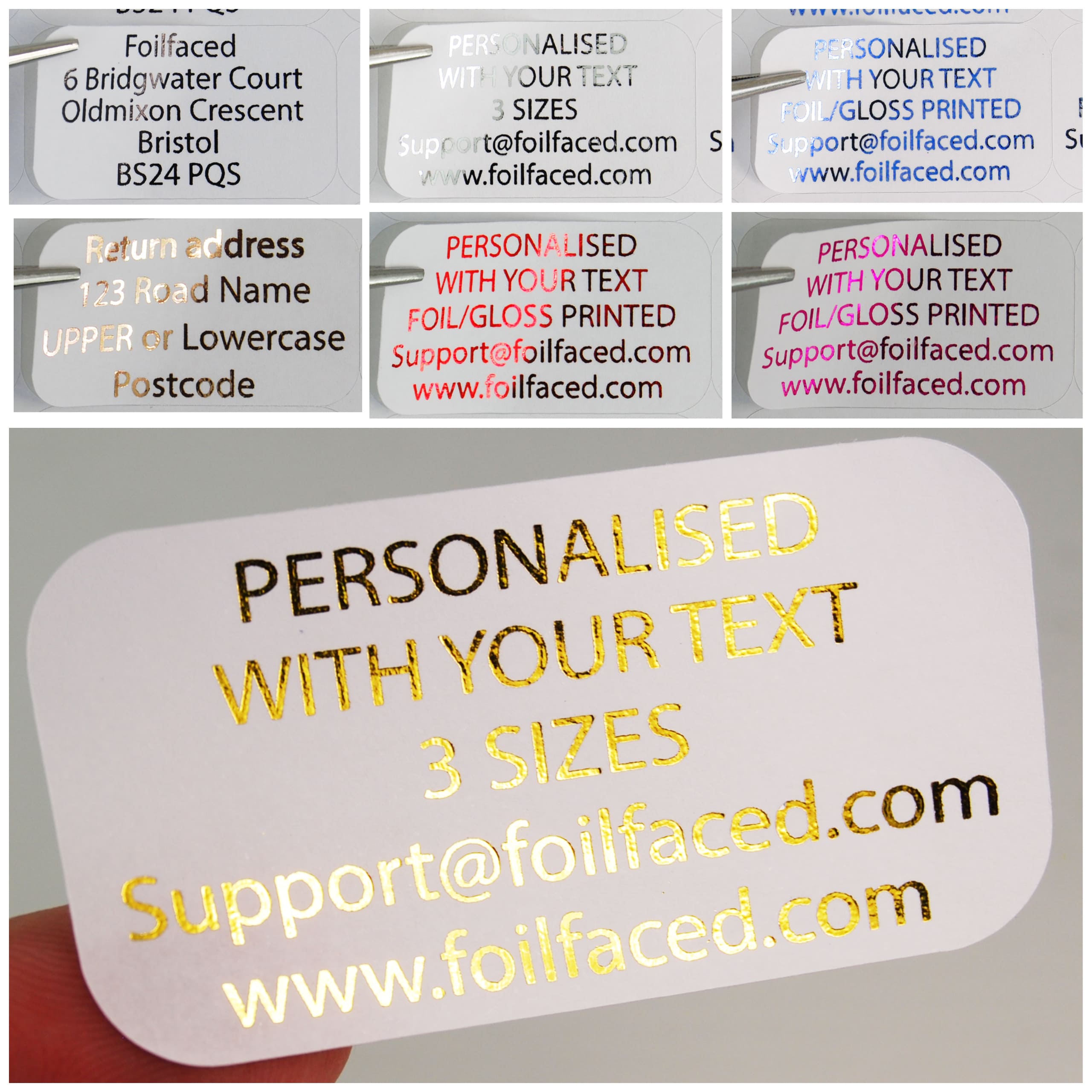 Personalised Address Labels - Return Address Labels - Image 2