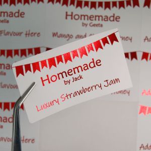 Personalised Jam Jar Labels