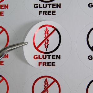 Gluten Free Food Safety Stickers