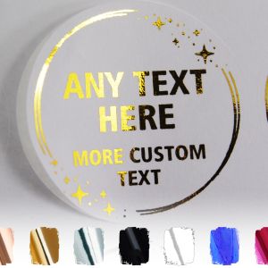 Stars & Circle Personalised Occasion Stickers