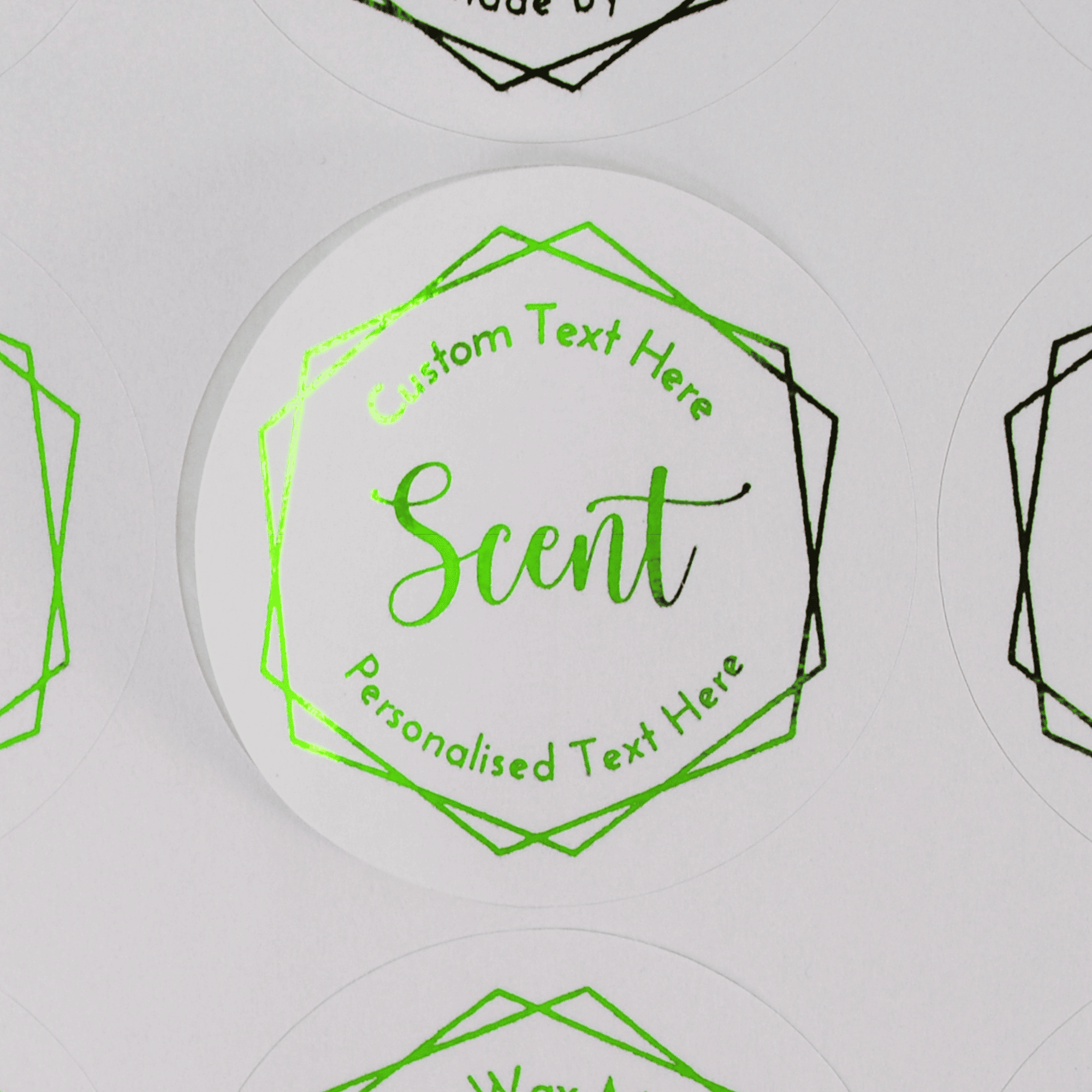 Personalised Soy Candle, Soap, Wax Melt Stickers - Image 3