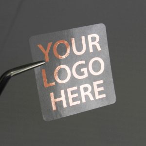 Premium Personalised Clear Gloss Rounded Square Stickers